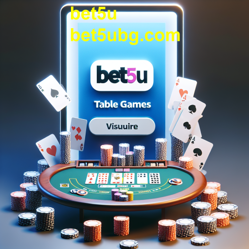 Descubra a Categoria de Mesas na Bet5u: Emoção e Estratégia em Cada Jogo